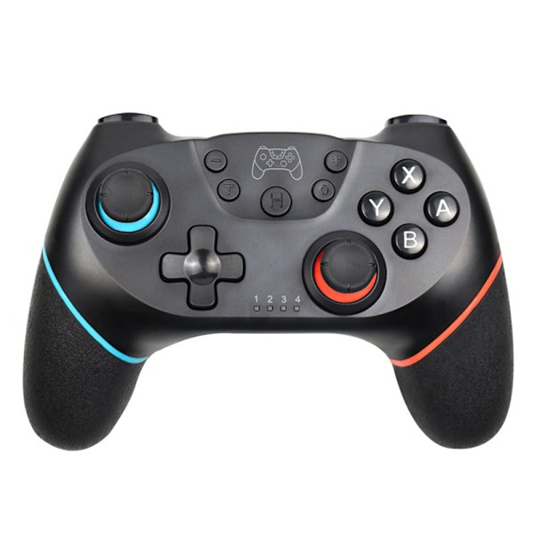 Fjernbetjening Gamepad Joystick, Trådløs Switch Controller kompatibel med Switch-blå rød