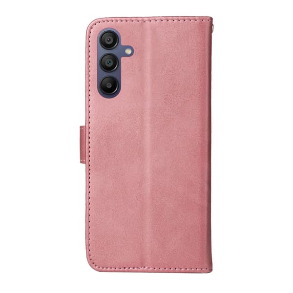 Samsung A17 PU Læder Pung Etui - Flere Farver Pink