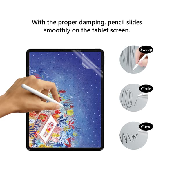 Paper-like screen protector for iPad Air 3, Pro 10.5