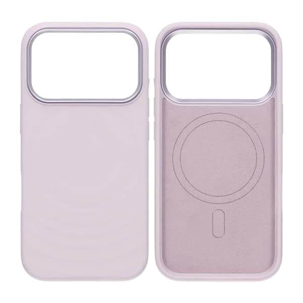 Mobilcover Silikone med Magsafe til iPhone 17 Pro - Lilla