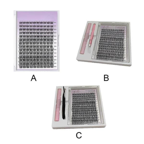 Veyesbeauty Luxebold Eyelash Extension Kit Individual Eyelash Extensions Mixed 2025 A