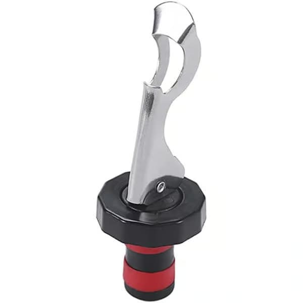 Lufttætte flaskepropper, universelle flaskepropper med greb, genanvendelige flaskepropper, vinpropper til vin, champagne, øl, drikkevarer