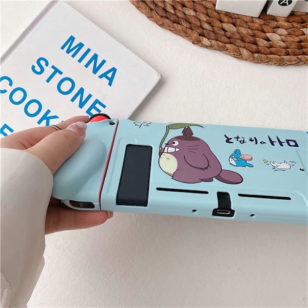 Skyddande Fodral för Switch, Cartoon Anime Söt Mjuk TPU-Fodral för Handhållen Videospelkontroll för Nintendo Switch