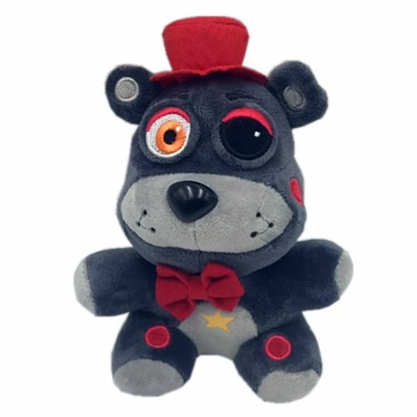 Freddie Faz Bear Plush Toy - Grey Bear Gray Bear-18cm