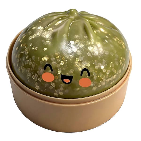 Dumpling Squishy, Dumpling Squishy Mystery, 4 inch Jumbo Dumpling Stress Ball, Soft Dough for Adults for Decompression G