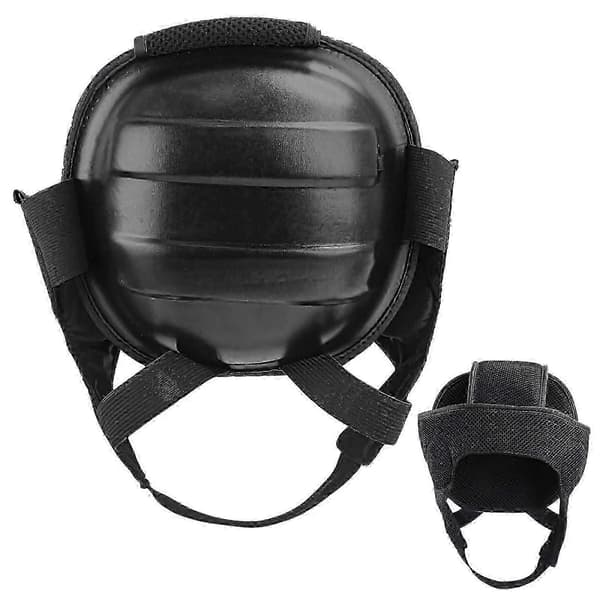 Justerbar MMA Brottningshjälm 2-pack, EVA-skumvaddering, Elastiska remmar, Andningsbart Nät ZAT
