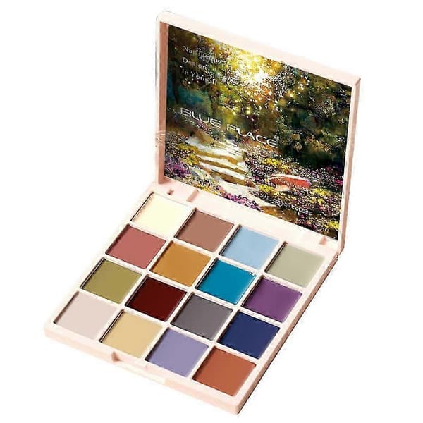 16 farver professionel creme gel solid neglelak neglekunst palet salon DIY sæt
