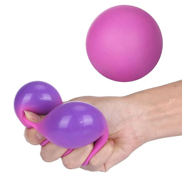 Hånd Fidget Bold Stressaflaster EVA Bold Klemme Sensorisk Legetøj 6.5cm Grøn