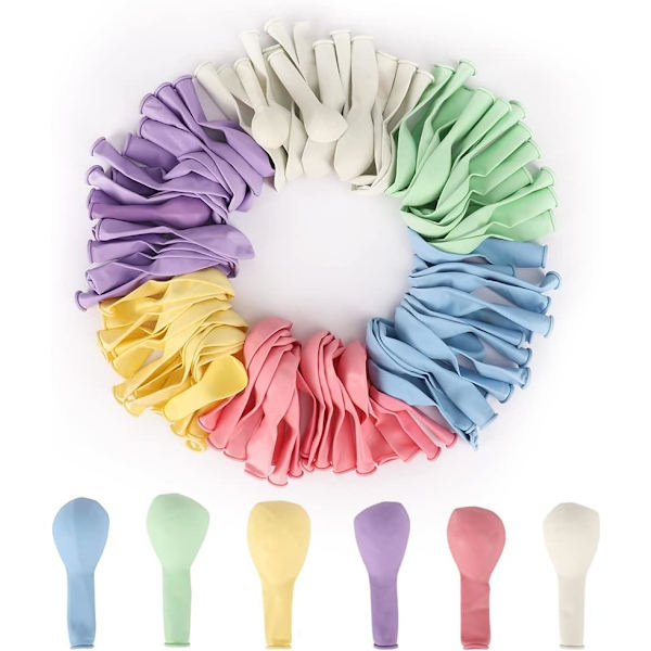 182 kpl Pastelli Ilmapallot Garland Kit Yksisarvinen Macaron Sateenkaari Ilmapallo Kaari Tähtifolio Ilmapalloilla Häät Syntymäpäiväjuhlatarvikkeet