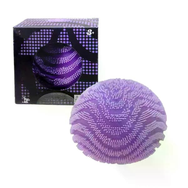 Spiky sensorisk stressbold, farverigt squishy fidget-legetøj til angstlindring og taktil leg A