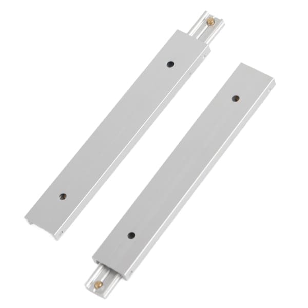 2st/set Mini Låda Skåp Slät Glidskena i Aluminiumlegering (70mm)