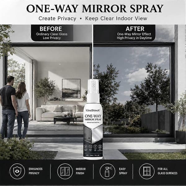 Fönsterspray Sekretesskyddslösning för Hem Bil