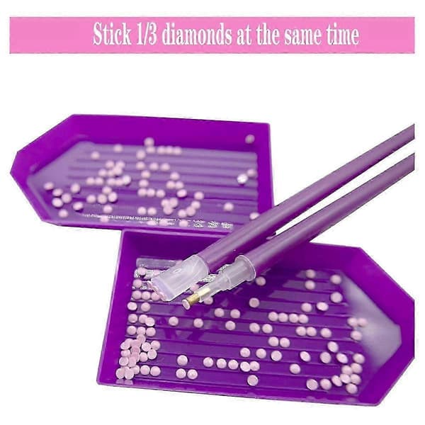 5D Diamond Art Maleri Værktøj og Tilbehørssæt, Diamond Art Maleri DIY Tilbehør