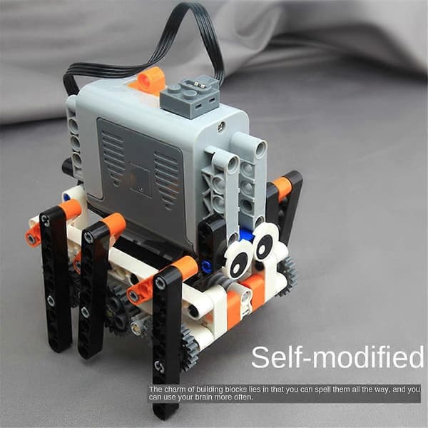 Walking Robot, 1.8 Meters, Building Block, Power Function, Technical DIY, Brick Toys for Kids, Boy