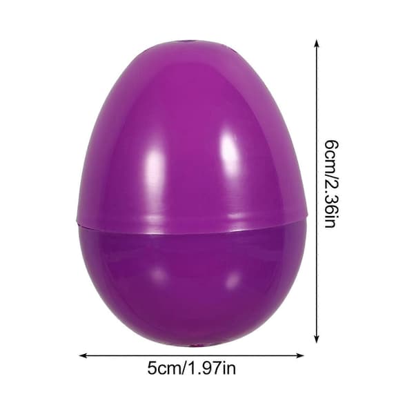 Barne påskeleketøy dinosaur egg til pynt i 12 stk blandede farger