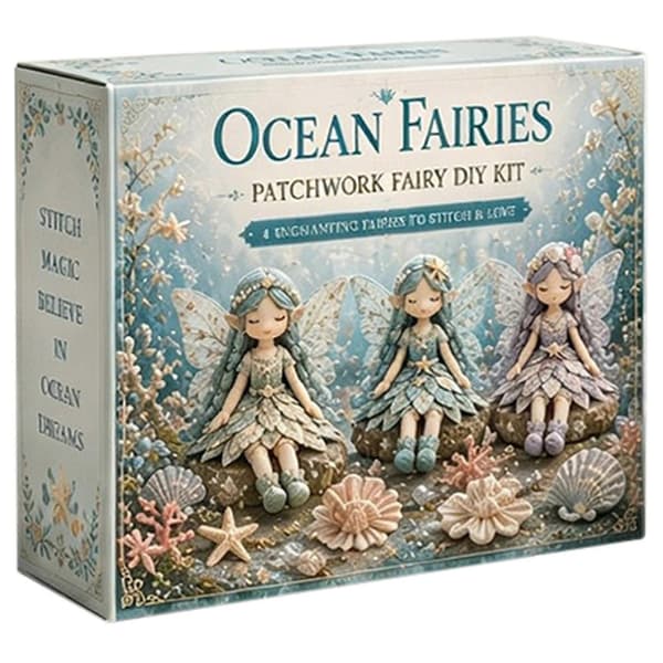 Fairy Patchworks Kit Nålefiltning Syhåndværkssæt til voksne Ideel gave til venner og familie