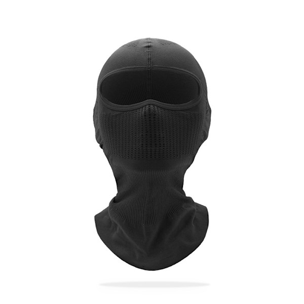 Balaklava Helmask för Motorcykel Cykling Skidmask för Män Kvinnor Andningsbar Black