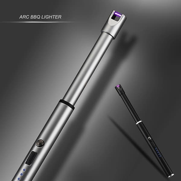 ArcLighter uppladdningsbar USB-tändare, silver silver