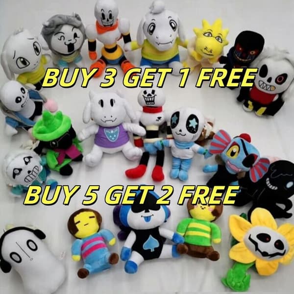 Deltarune Undertale Lancer Ralsei Plysfigur Legetøj Blød Kæledyrdukke 11 0 Gave Black Rabbit 25cm