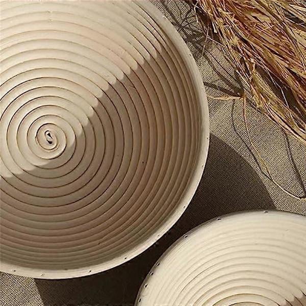 Round Proofing Basket, Easy to Bake Bread, Bread Fermentation, Bread Basket with Washable Cloth