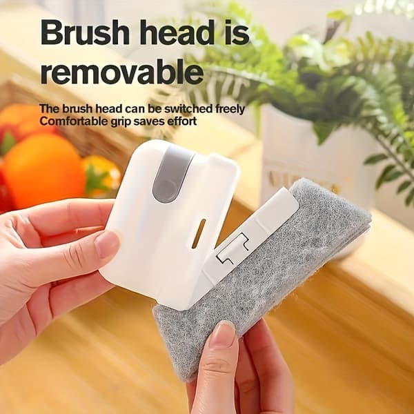 Window Track Cleaning Brush Versatile Tool for Small Crevices in Door Tracks and Window Frames