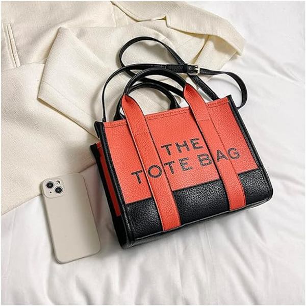 The Tote Bag til kvinder Dupes Mini læder Tote Bag Small Personalized Crossbody håndtasker