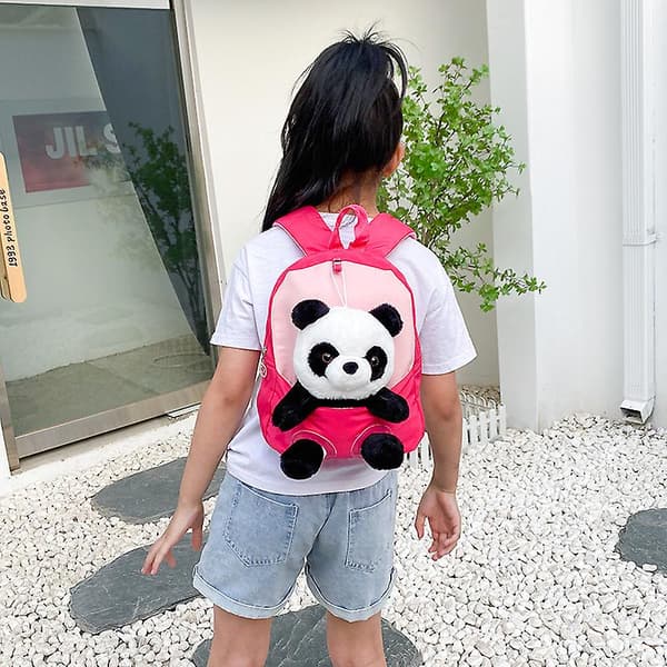 Mini rygsæk til småbørn, Panda dukke skoletaske