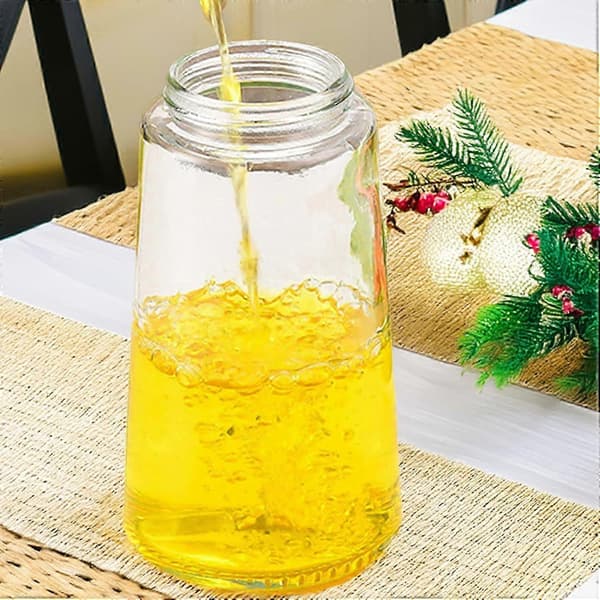 2-i-1 oljesprøyte og oljedispenser for matlaging 16 floz olivenoljedispenserflaske (hvit 1-pakning) 2025