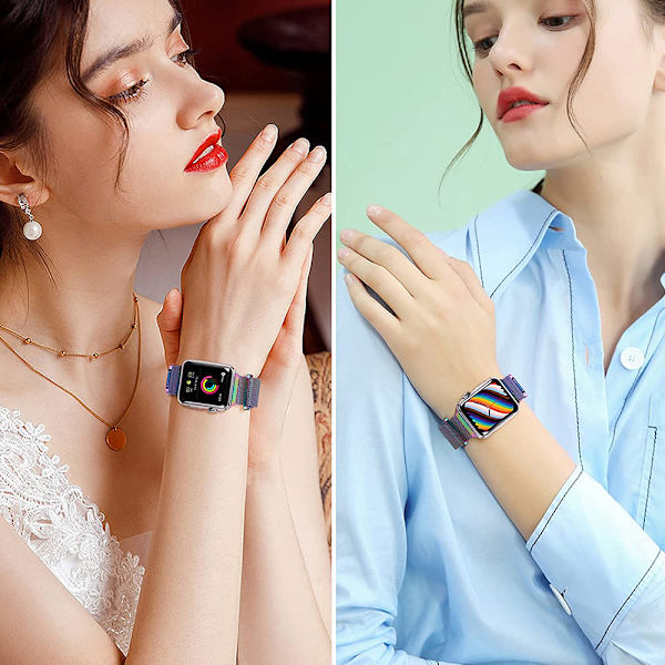 Magnetisk Apple Watch-rem - Farverig 38/40/41mm