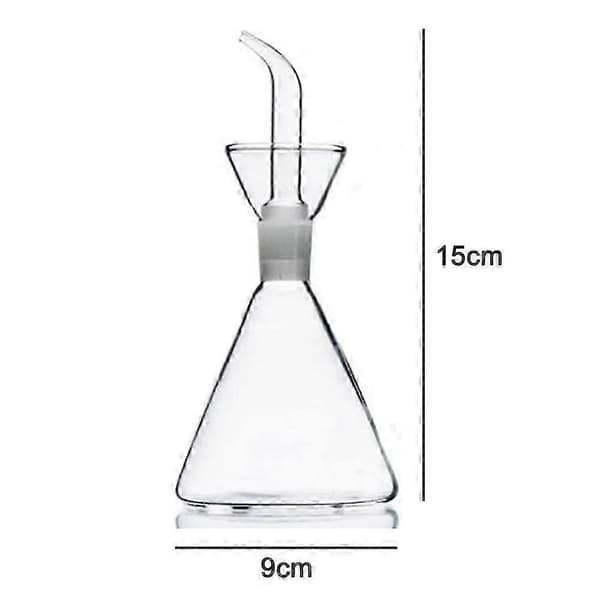 Olivoljedispenser i borosilikatglas för matlagning 26s