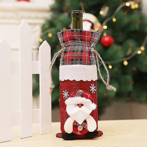 Julevinflaskedeksel God Jul