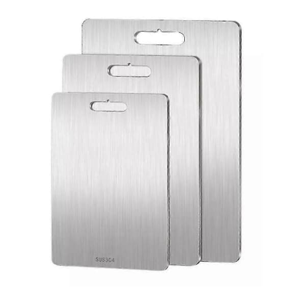 Titanium skærebræt dobbeltsidet titanium køkkenhakkebræt 39*28cm