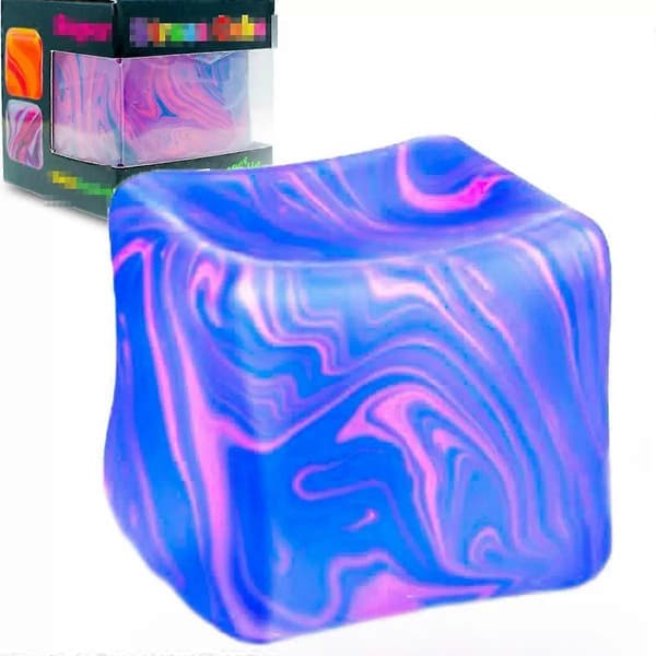 Fidget Legetøj Squishy Stress Terning, Kæmpe Stressbolde til Børn Voksne Squishy Angst Stresslindrende Is Fidget Terning Sukkerbolde, Sensorisk Legetøj til A