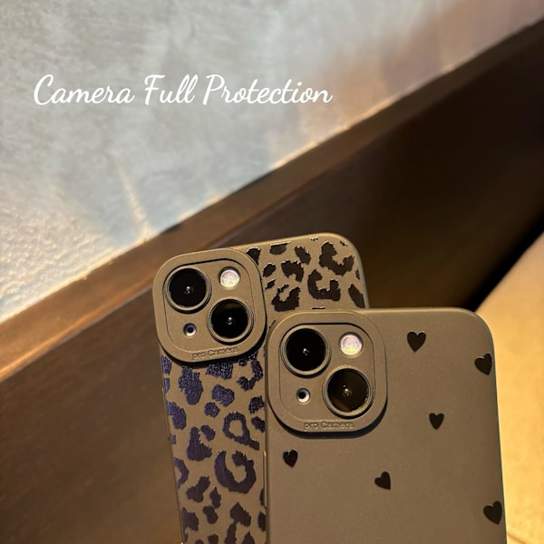 iPhone 16 Pro Max Skal 6,9 tum 2024, Estetisk Hjärtan Print iPhone 16 Pro Max Skal för Kvinnor Flickor Män, Silikon Skyddande Telefonfodral för iPhone Hearts iPhone Xs Max