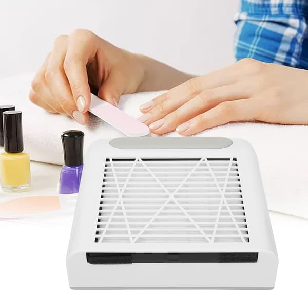 Neglestøvsuger med kassettefilter til manicure - 80W