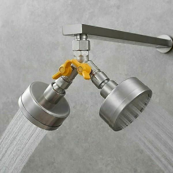 1/2\" Messing Y-kobling Bruseaflukningsadapter Vandhane til Køkken eller Badeværelse