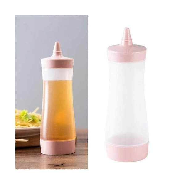 6 stk klemflasker for krydder, ketchup, sennepssausbeholdere for krydder