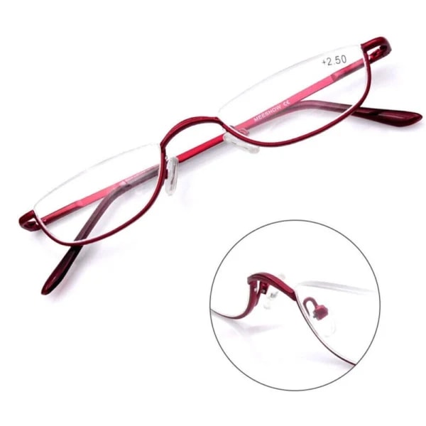 Lesebriller Briller STYRKE Purple 175 degrees