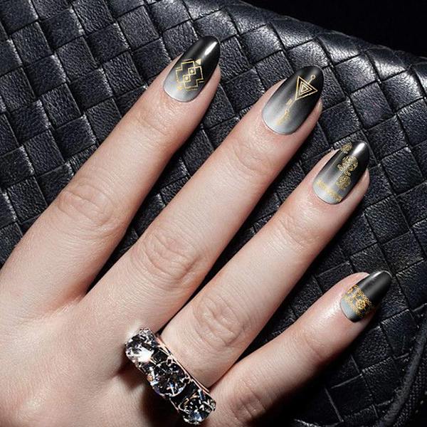 Manicure trykpladesæt makeup