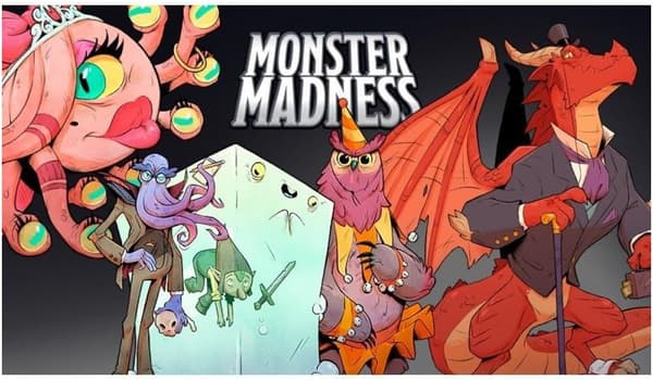 Dungeons & Dragons Dungeon Mayhem Kortspill: Monster Madness