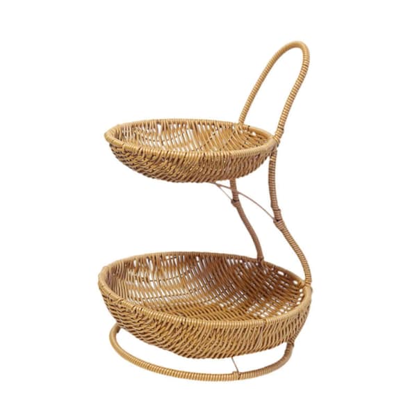Oppbevaringskurv Utstillingsstativ Snacks Holder for Baderom Stue Soverom