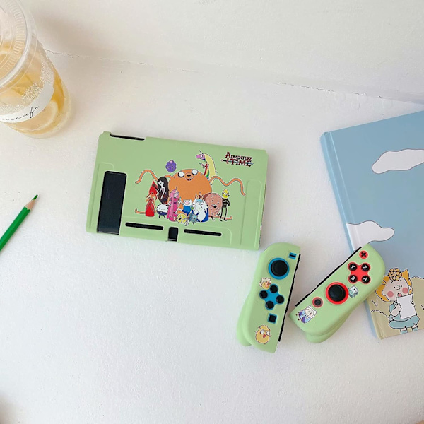 Skyddande Fodral för Switch, Cartoon Anime Söt Mjuk TPU-Fodral för Handhållen Videospelkontroll för Nintendo Switch