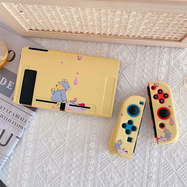 Skyddande Fodral för Switch, Cartoon Anime Söt Mjuk TPU-Fodral för Handhållen Videospelkontroll för Nintendo Switch