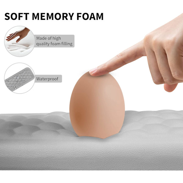Tangentbord och mus handledsstöd set, ergonomiskt handledsstöd för kontor hem skola skrivbord dator bärbar dator, halkfri, smärtlindring (grå)
