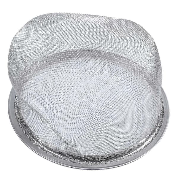 8X Tekande Diameter 80mm Metalnet Teeblade Krydderi Si Kurv Silver tone