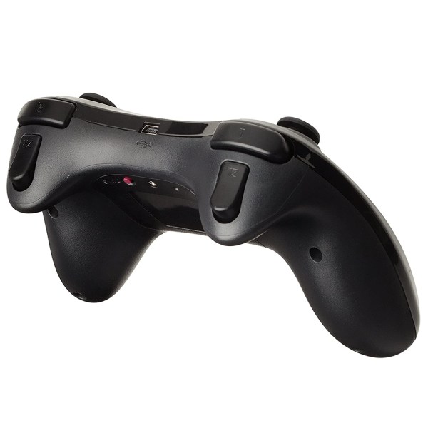 Trådløs kontroller Gamepad for Bluetooth Game Controller Joystick Gamepad-nøytral svart