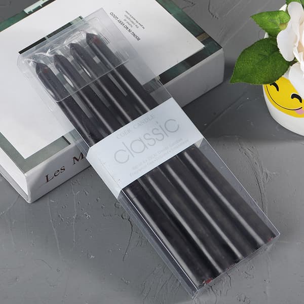 Stylish Taper Candles | Smokeless, Long-Burning for Dinner, Christmas, and Home Decor (2.2×25 cm)