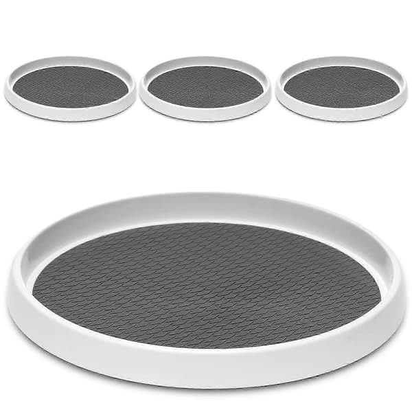 12\" skridsikker Lazy Table opbevaringsstativ 4-pak til madopbevaring 26s