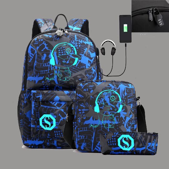 Backpack Men's Bag School Backpacks for Youth Students Large Bags Laptop Backpack