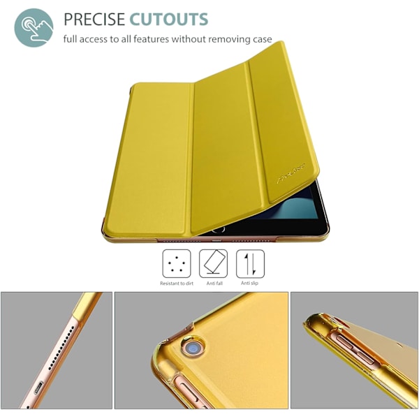 Case Slim Stand Hard Back Shell Protective Smart Cover Case kompatibel med iPad Inch